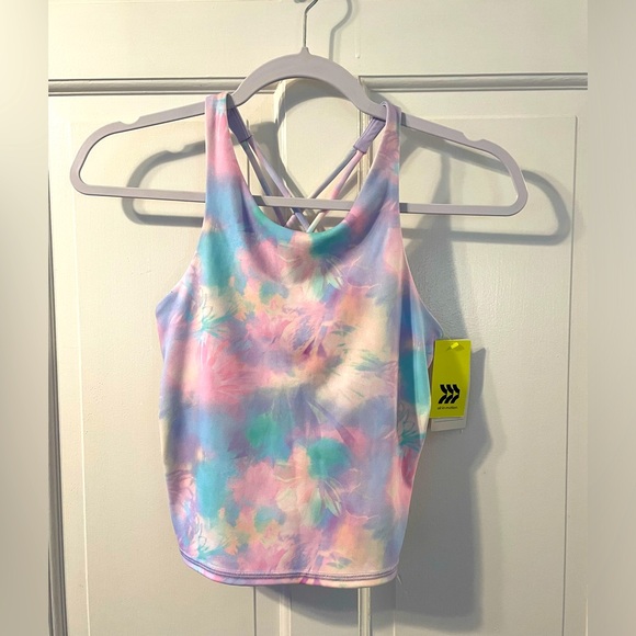 NWT All In Motion Girls Cropped Tank Top size XL / 14 - Picture 4 of 5
